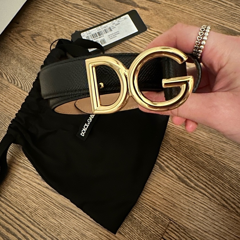 Authentic dolce & gabbana belt
